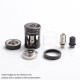 Authentic Innokin Zenith Pro RDL / MTL Sub Ohm Tank Vape Atomizer - Gun Metal, Stainless Steel + Glass, 5.5ml, 24mm Diameter