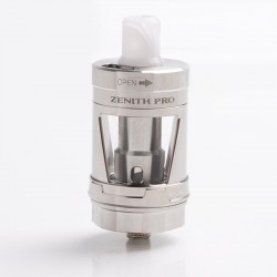 [Ships from Bonded Warehouse] Authentic Innokin Zenith Pro RDL / MTL Sub Ohm Tank Atomizer - Silver, SS+ Glass, 5.5ml, 24mm