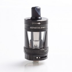 [Ships from Bonded Warehouse] Authentic Innokin Zenith Pro RDL / MTL Sub Ohm Tank Atomizer - Black, SS+ Glass, 5.5ml, 24mm