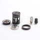 Authentic Innokin Zenith Pro RDL / MTL Sub Ohm Tank Vape Atomizer - Black, Stainless Steel + Glass, 5.5ml, 24mm Diameter