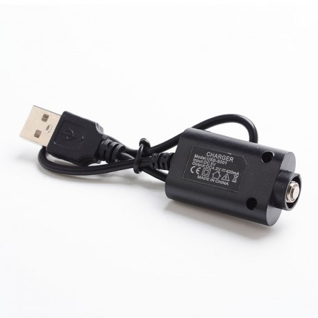 [Ships from Bonded Warehouse] eGo 420mA Fast USB Charger for Kanger EVOD / Kumiho eGo-C Manual Battery - Black