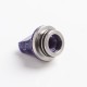 Authentic Reewape AS281TS 810 Replacement Drip Tip for SMOK TFV8 / TFV12 Tank / Kennedy /Battle/Reload RDA - Purple, Resin, 20mm