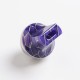 Authentic Reewape AS281TS 810 Replacement Drip Tip for SMOK TFV8 / TFV12 Tank / Kennedy /Battle/Reload RDA - Purple, Resin, 20mm