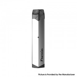 Authentic Damn Fresia 8W 450mAh MTL Refillable Pod System Starter Kit - SS, Aluminum + PCTG, 2ml, 1.4ohm