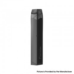 Authentic Damn Fresia 8W 450mAh MTL Refillable Pod System Starter Kit - Black, Aluminum + PCTG, 2ml, 1.4ohm