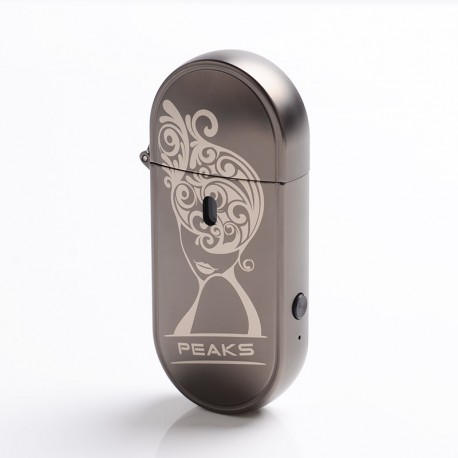 Authentic DOVPO Peaks 15W 650mAh Pod System Starter Kit - Princess, Zinc Alloy + PCTG, 2ml