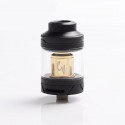 Authentic Cool Lava 1.5 Sub-Ohm Tank Atomizer Clearomizer - Black, Stainless Steel + Glass, 4.6ml, 24mm Diameter