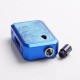 Authentic Blitz Realm 30W 1100mAh VW Box Mod Pod System AIO Vape Starter Kit - Sage Blue, 2ml / 3.5ml, 5~30W