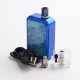 Authentic Blitz Realm 30W 1100mAh VW Box Mod Pod System AIO Vape Starter Kit - Sage Blue, 2ml / 3.5ml, 5~30W