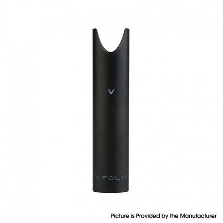Authentic Vfolk Pro 6.2W 350mAh Built-in Battery Mod - Classic Black, 0.8~1.4ohm