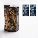[Ships from Bonded Warehouse] Authentic DOVPO Topside Dual 200W TC VW Squonk Box Mod - Black + Gold, 10ml, 5~200W, 2 x 18650