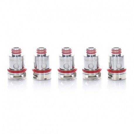 Authentic Sense Replacement Mesh Coil Head for Herakles Pod Mod Kit / SMOK RPM Pod Kit - Silver, 0.4ohm (15~30W) (5 PCS)