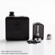 Authentic SXK Bantam Revision 30W VW Variable Wattage Box Vape Mod Kit w/o 18350 Battery - Brown, 5~30W, 1 x 18350, SEVO-30