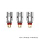 Authentic IJOY Saturn Pod System Kit / Cartridge Replacement S1 Mesh Coil Head - Silver, 0.6ohm (12~16W) (3 PCS)