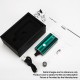 Authentic IJOY Saturn 16W 1100mAh Pod System Starter Kit - Green, Zinc Alloy + Stainless Steel, 3.0ml, 0.6ohm / 1.0ohm