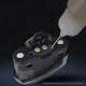 Authentic Har KRIS Pod System Kit Replacement Double Filling-Hole Cartridge w/ 1.8ohm Coil - Black, 2ml (2 PCS)