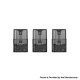 Authentic IJOY LUNA Pod System Kit Replacement Cartridge w/ 1.1ohm Ni80 Coil - Black, 1.4ml (3 PCS)