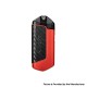 Authentic Har KRIS 650mAh Refillable Pod System Starter Kit - Red, Zinc Alloy + Leather, 2.0ml, 1.8ohm