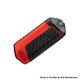 Authentic Har KRIS 650mAh Refillable Pod System Starter Kit - Red, Zinc Alloy + Leather, 2.0ml, 1.8ohm