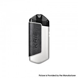 Authentic Har KRIS 650mAh Refillable Pod System Starter Kit - Silver, Zinc Alloy + Leather, 2.0ml, 1.8ohm