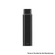 Authentic IJOY Luna 11W 350mAh AIO Pod System Starter Kit - Midnight Black, Zinc Alloy + Curved Glass + PCTG, 1.4ml, 1.1ohm