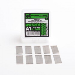 [Ships from Bonded Warehouse] Authentic Wotofo nexMESH Extreme A1 Prebuilt Wire Mesh Sheet for Profile 1.5 RDA - 0.16ohm (10PCS)