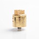 Authentic Wotofo Profile 1.5 RDA Rebuildable Dripping Atomizer w/ BF Pin - Gold, Stainless Steel, 24mm Diameter