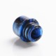 Authentic Reewape AS262 510 Replacement Drip Tip for RDA / RTA / RDTA / Sub-Ohm Tank Vape Atomizer - Blue Black, Resin, 14mm