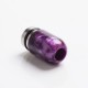 Authentic Reewape AS106 510 Drip Tip for RDA / RTA / RDTA / Sub-Ohm Tank Vape Atomizer - Purple, Stainless Steel + Resin, 18.5mm