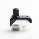 Authentic OBS Alter Pod System Replacement Sub-Ohm Base Pod Cartridge w/o Coils - Black + Transparent, 2 / 3.5ml (2 PCS)