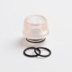 Authentic Reewape AS222 810 Drip Tip for SMOK TFV8 / TFV12 Tank / Kennedy / CSMNT Cosmonaut / Reload RDA - Gold Purple, Resin