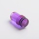 Authentic Reewape AS238 510 Replacement Drip Tip for RDA / RTA / RDTA / Sub-Ohm Tank Vape Atomizer - Purple, Resin, 19.5mm