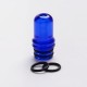 Authentic Reewape AS238 510 Replacement Drip Tip for RDA / RTA / RDTA / Sub-Ohm Tank Vape Atomizer - Blue, Resin, 19.5mm