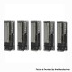 Authentic Joyetech eGrip Mini Pod System Kit Replacement Cartridge w/ 1.2ohm Ni-Cr Coil - Black, 1.3ml (5 PCS)