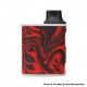 Authentic asMODus Microkin 1100mAh Box Mod Ultra Portable Starter Kit - Green & Red, Plastic, 2ml, 1.0ohm / 1.2ohm