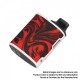 Authentic asMODus Microkin 1100mAh Box Mod Ultra Portable Starter Kit - Black & White, Plastic, 2ml, 1.0ohm / 1.2ohm