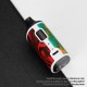 Authentic asMODus Microkin 1100mAh Box Mod Ultra Portable Starter Kit - White & Carbon Fiber, Plastic, 2ml, 1.0ohm / 1.2ohm