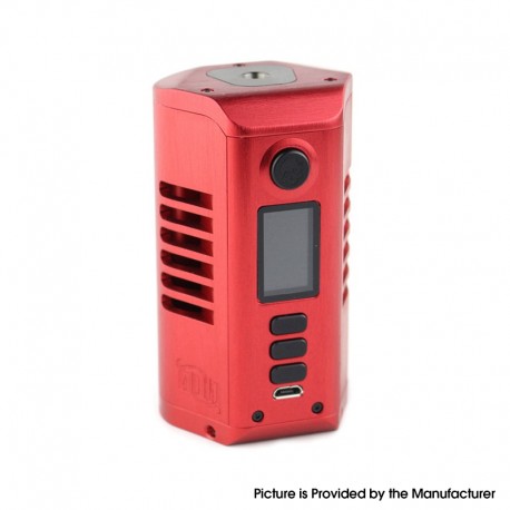 Authentic Dovpo Odin DNA250c 200W TC VW Box Mod - Red, 200~600'F, 1~200W, 2 x 21700 / 20700