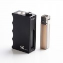 Authentic Dovpo Topside SQ Squonk BF Mechanical Box Mod - Black, Aluminium, 12.5ml