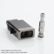 Authentic Smoant Battlestar Baby 750mAh Box Mod Pod System Starter Kit - Gun Metal, 2ml, 0.6ohm / 1.2ohm