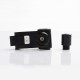 Authentic OBS Alter Pod System Replacement Nic Salt Base Pod Cartridge w/o Coils - Black + Transparent, 5ml (2 PCS)