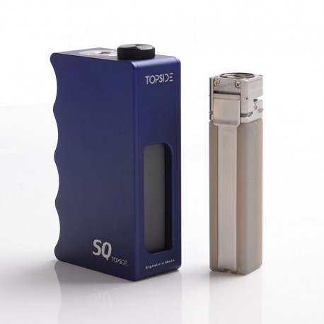 Authentic Dovpo Topside SQ Squonk BF Mechanical Box Mod - Blue, Aluminium, 12.5ml