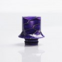 Authentic Reewape AS281S 510 Replacement Drip Tip for RDA / RTA / RDTA / Sub-Ohm Tank Atomizer - Purple, Resin, 18mm