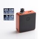 Authentic SXK Bantam Revision 30W VW Variable Wattage Box Vape Mod Kit w/o 18350 Battery - Orange, 5~30W, 1 x 18350, SEVO-30