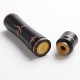 Authentic Acevape Arjuna Hybrid Mechanical Mech Mod Vape Kit + Pasopati RDA Atomizer - Black, Copper, 1 x 18650 / 20700 / 21700