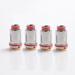 [Ships from Bonded Warehouse] Authentic Uwell Replacement UN2 Meshed Coil Head for Nunchaku 2 Tank - Silver, 0.14ohm (4 PCS)
