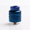 Authentic Wotofo Profile 1.5 RDA Rebuildable Dripping Atomizer w/ BF Pin - Blue, Stainless Steel, 24mm Diameter