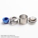 Authentic Wotofo Profile 1.5 RDA Rebuildable Dripping Atomizer w/ BF Pin - Blue, Stainless Steel, 24mm Diameter