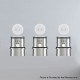 [Ships from Bonded Warehouse] Authentic Vapefly Kriemhild Replacement KA1 Dual Mesh Coil Head - Silver, 0.2ohm (3 PCS)