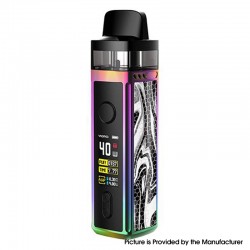 Authentic VOOPOO VINCI 40W 1500mAh VW Mod Pod System Starter Kit - Rainbow-Ink, 5~40W, 5.5ml (Standard Edition)